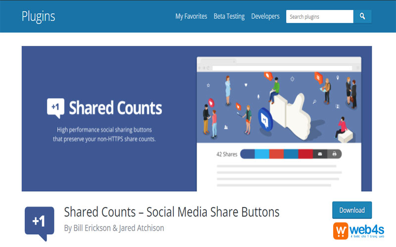 plugin không thể thiếu cho wordpress shared counts